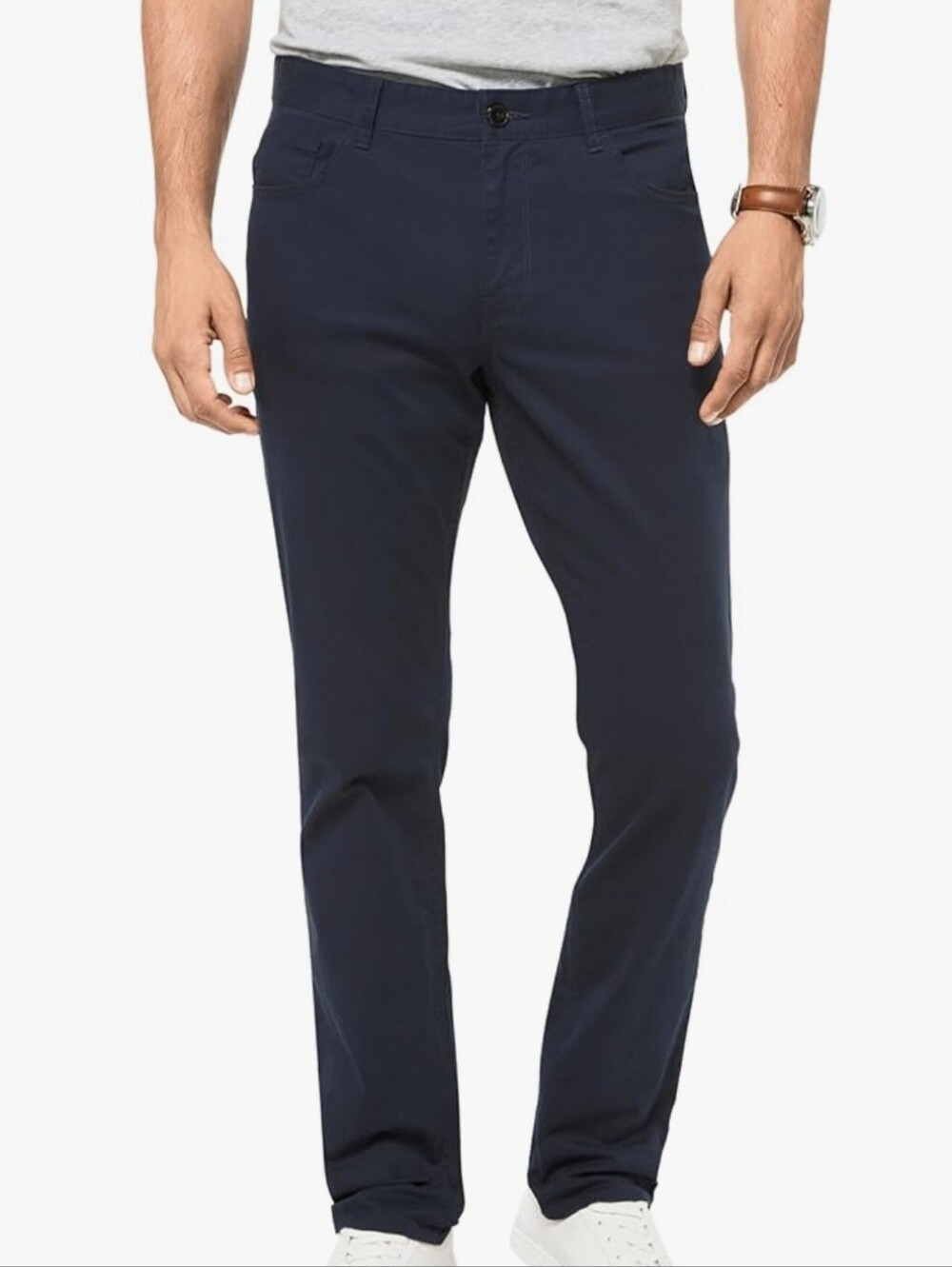 Michael Kors 5 Pocket Chino Classic Casual Pant Deep Navy 34x29